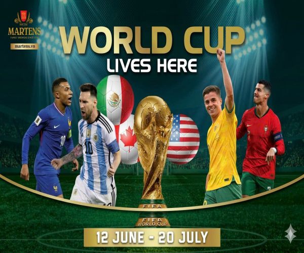 CHÀO ĐÓN WORLD CUP 2026