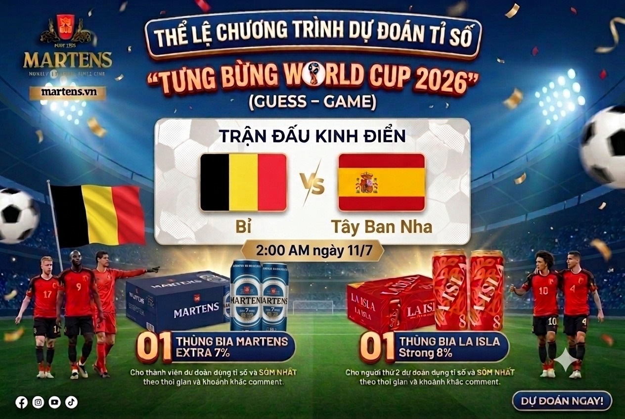 TƯNG BỪNG WORLD CUP 2026